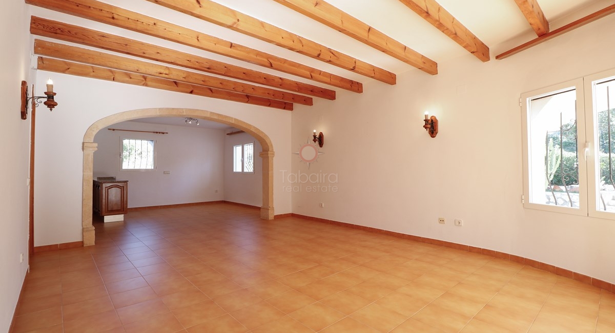 ▷ Moraira Villa zum Verkauf in der Nähe von El Portet Strand