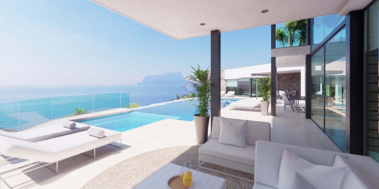 Luxury sea view properties for sale in Moraira  Costa Blanca
