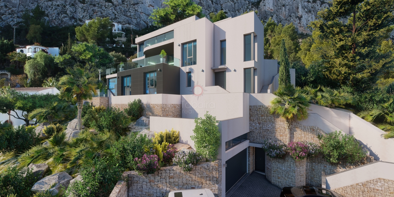 ▷ Luxe villa met zeezicht te koop in Calpe