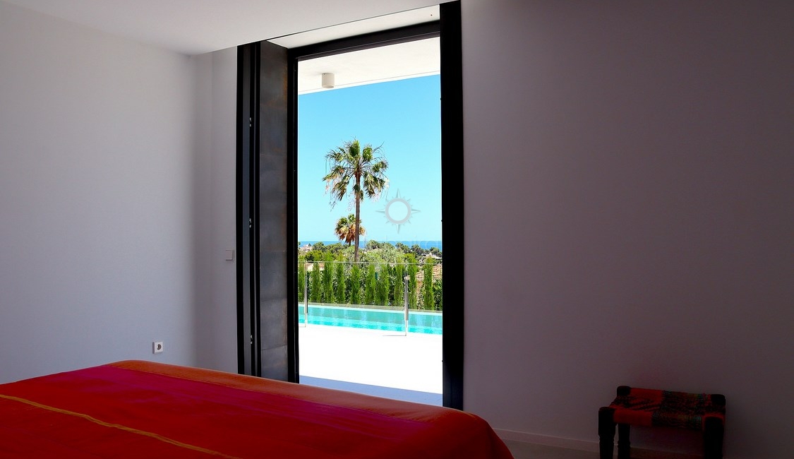 ▷Neubau Villa zum Verkauf in Moraira mit Meerblick