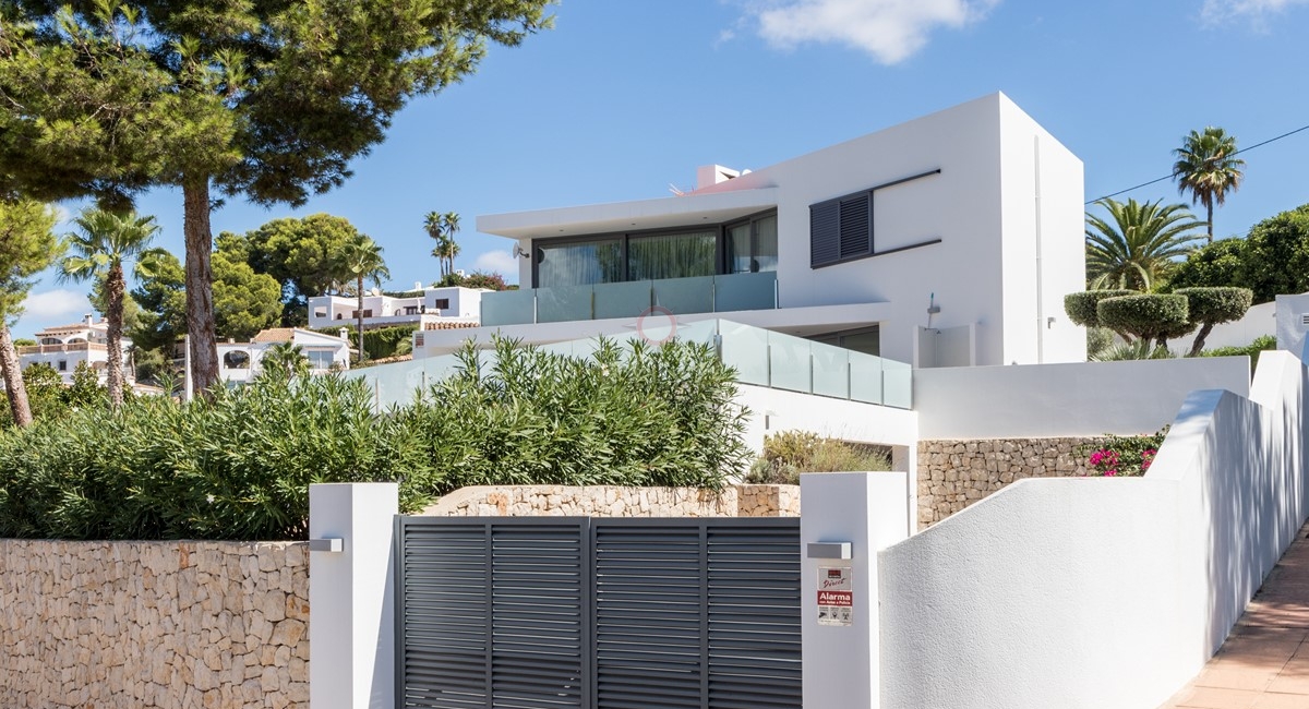 New build sea view villa for sale in Moraira Spain