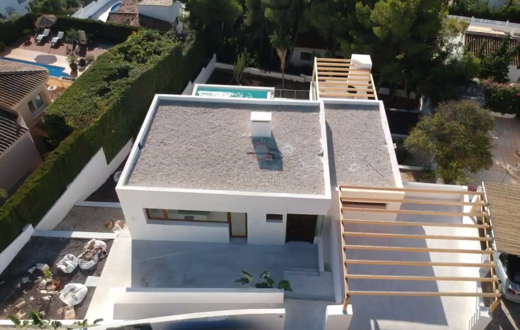 Villa de obra nueva en Moraira en venta cerca del pueblo