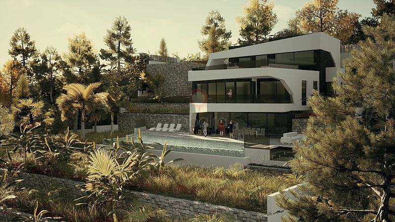 Villa de diseño contemporáneo en venta en Raco de Galeno Benissa