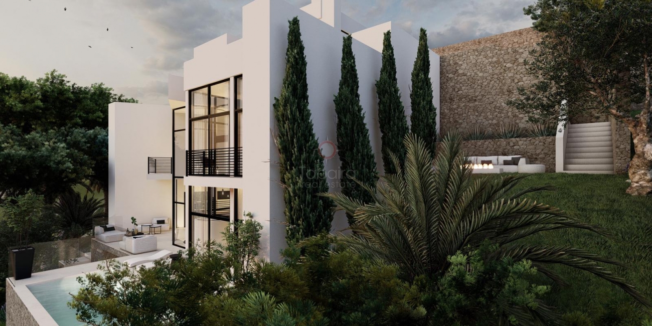 Neubau Villa zum Verkauf in Altea Hills mit Meerblick