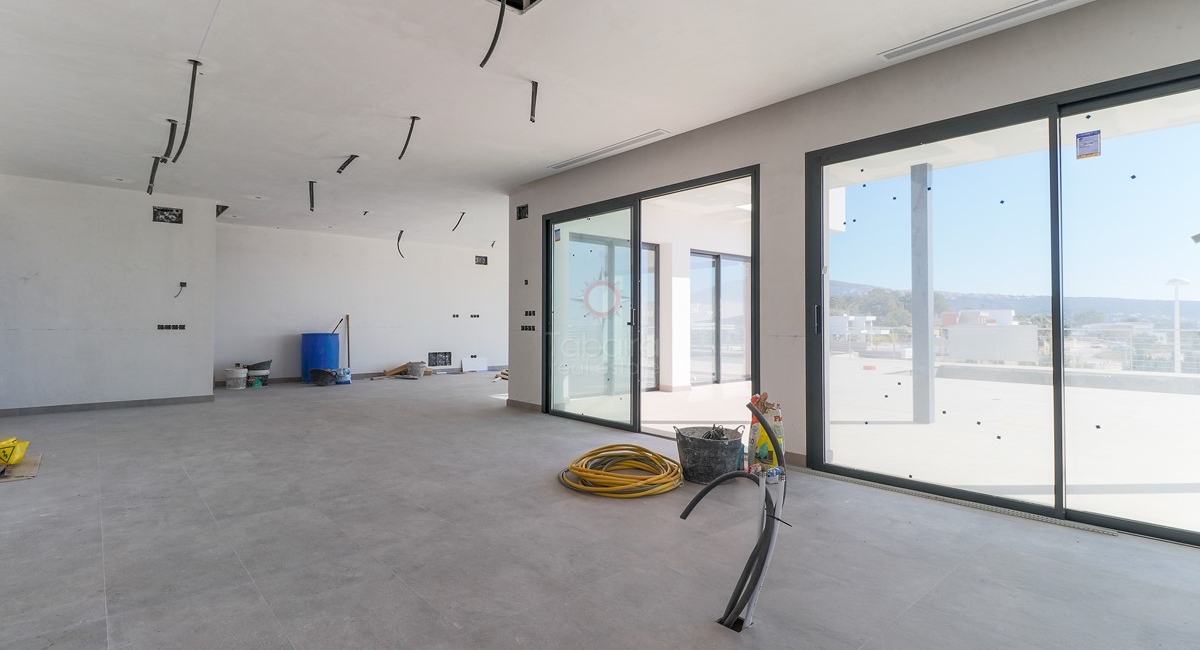 ▷ Nieuwbouw villa met zeezicht te koop dichtbij Moraira