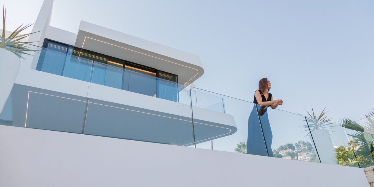 Modern Villa with Sea Views for sale in Moraira