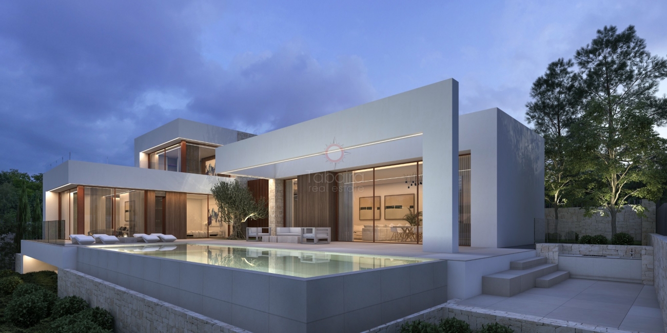 Luxe villa te koop in Benissa Costa naast het strand